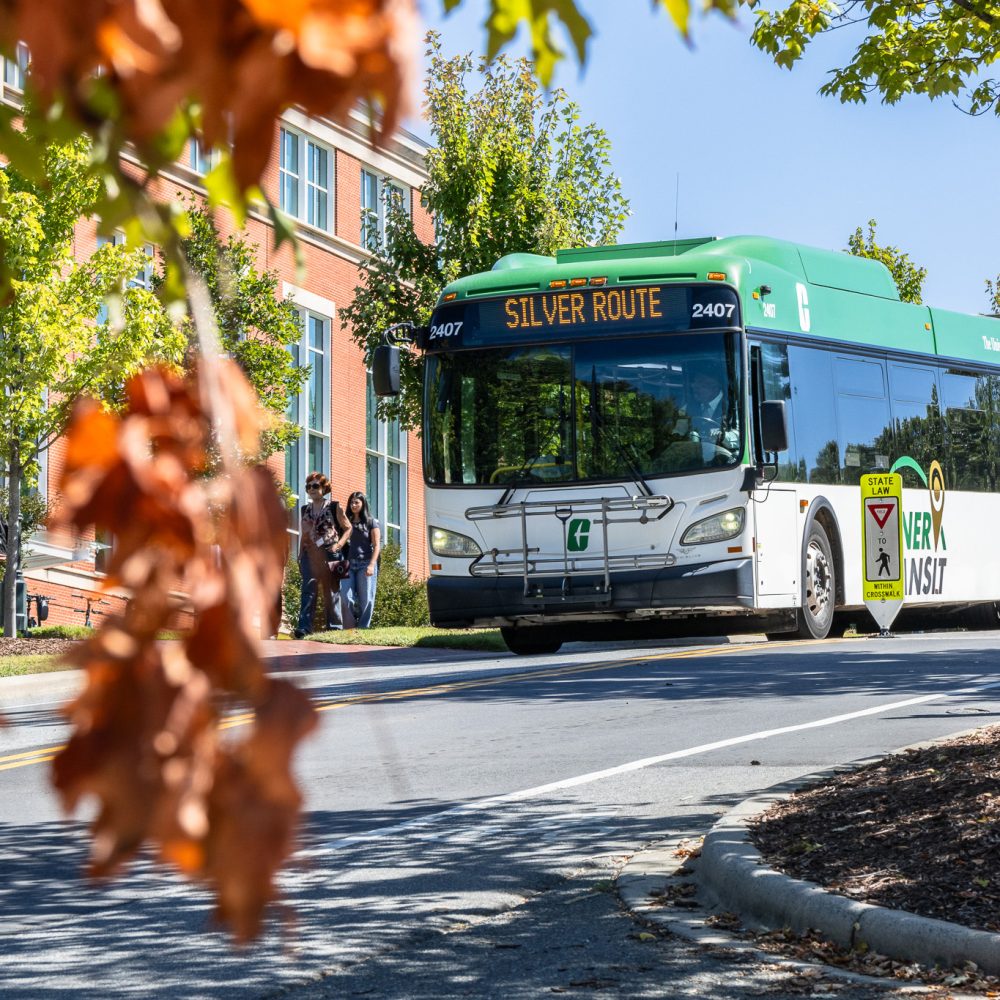 Niner Transit Bus.