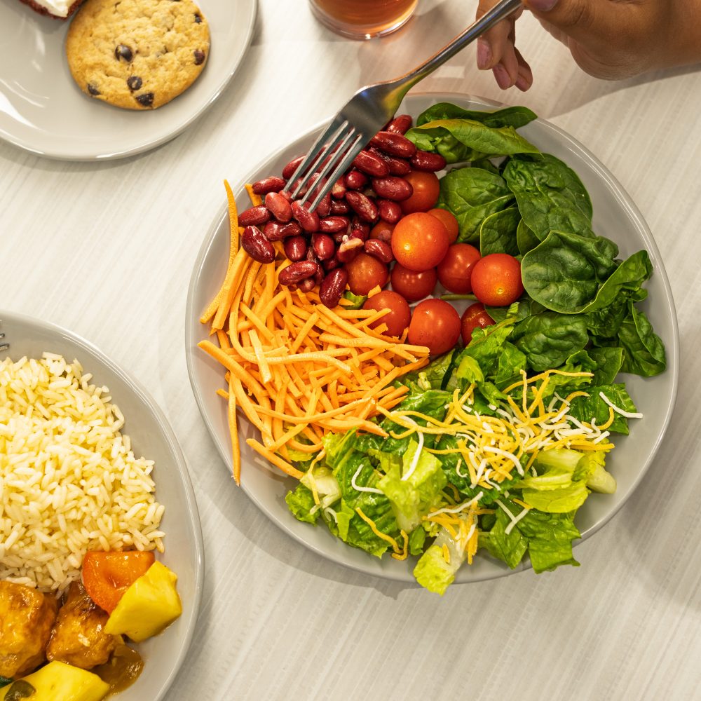 Colorful salad.